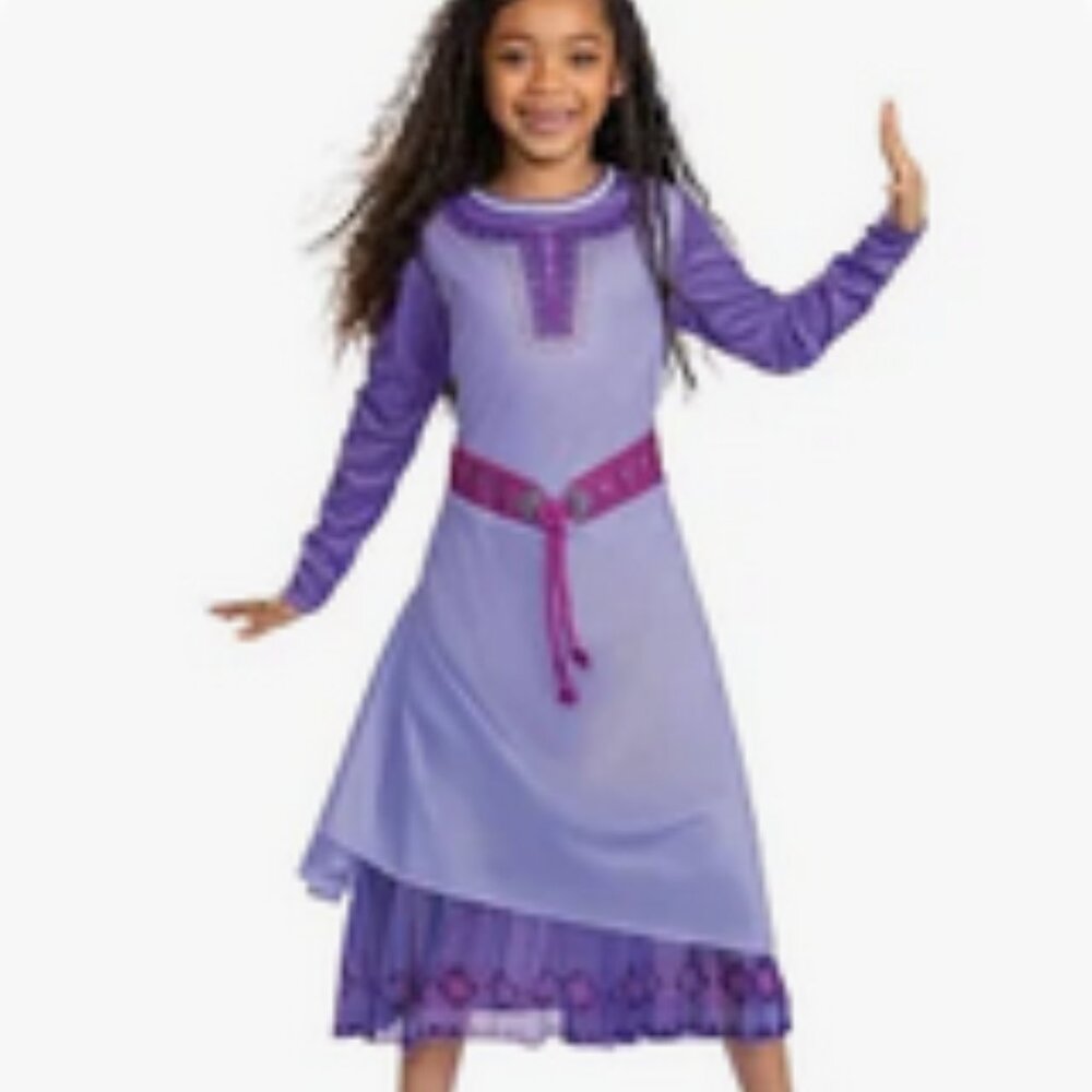 Princess Asha Costume for Girls 5-6
